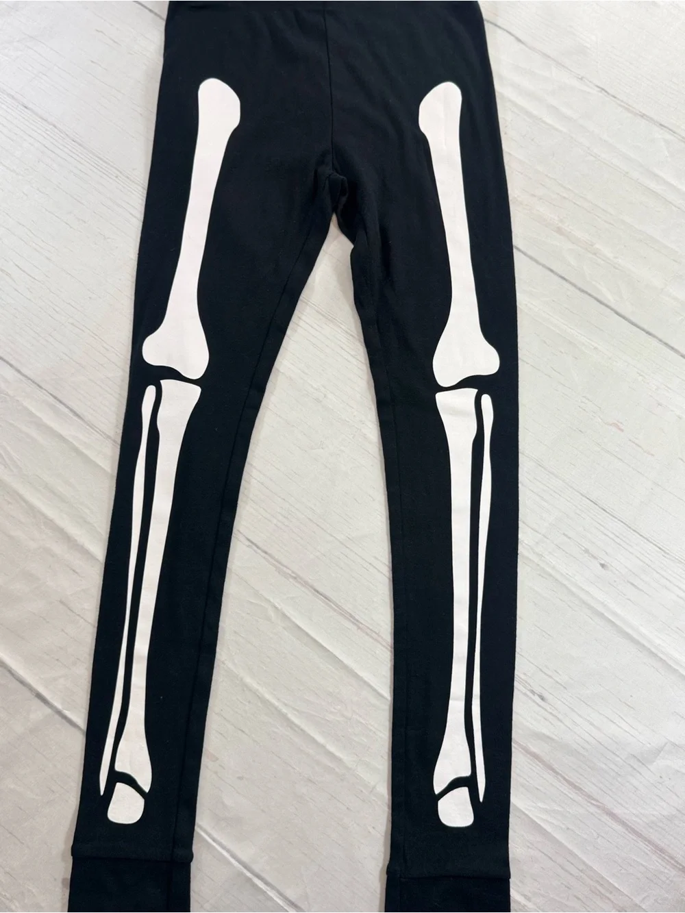 Kids Skeleton Halloween Pajama Set – Size 12 NWT